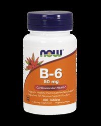 Vitamin B-6 (Pyridoxine) 50 mg